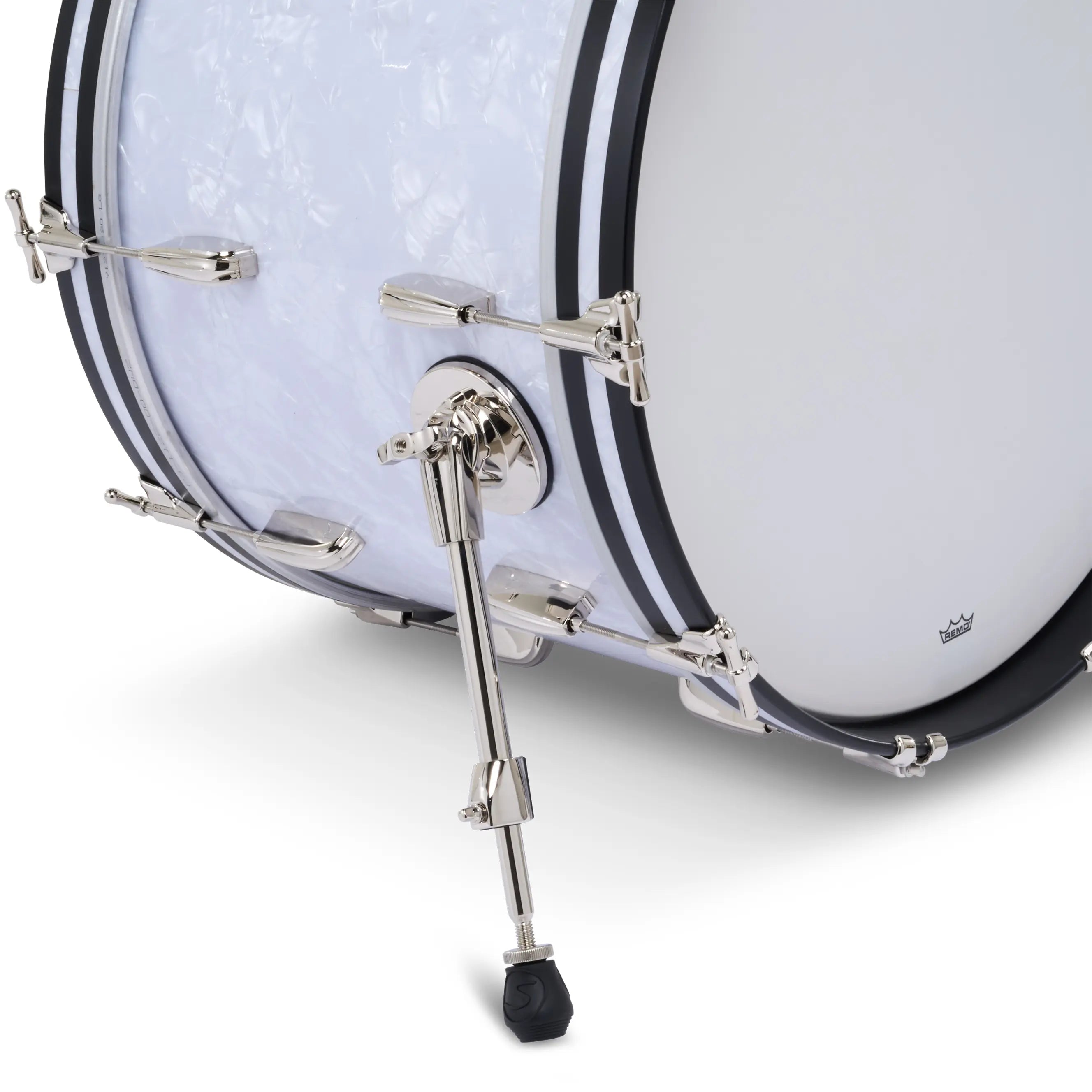 Slingerland Radio King 5pc Drum Set 22/10/12/16/14 White Marine Pearl