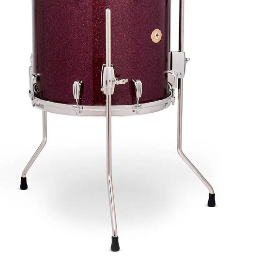 Slingerland Radio King 4pc Drum Set 24/13/16/18 Maroon Glass