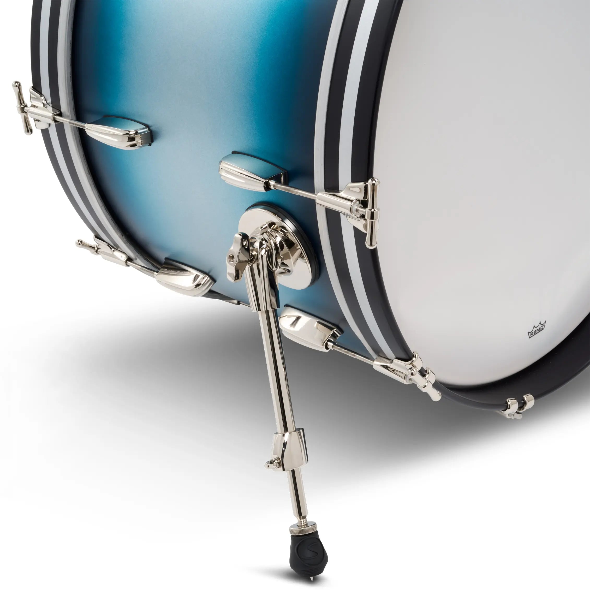 Slingerland Radio King 5pc Drum Set 22/10/12/16/14 Blue & Silver Lacquer