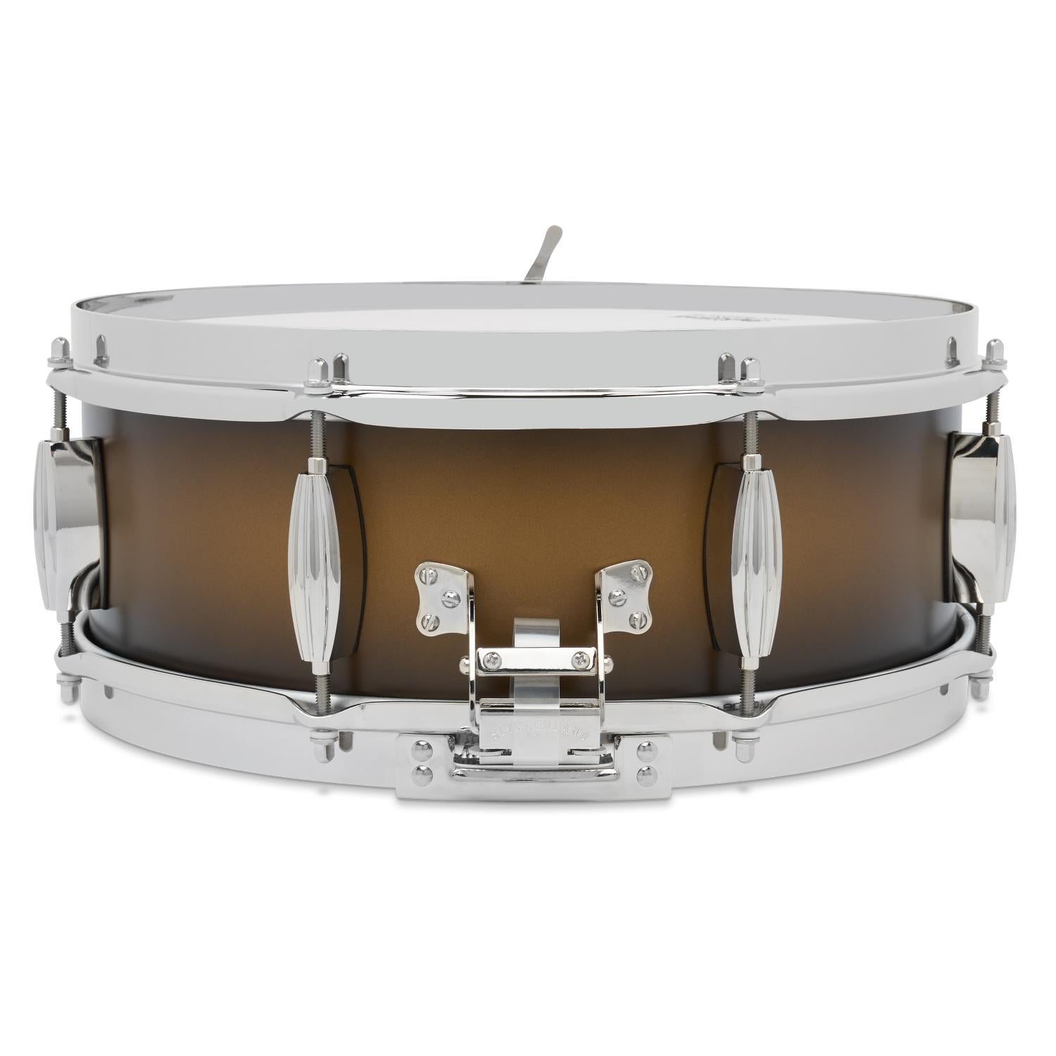 Slingerland Solid Maple Radio King Snare Drum 14x5 Black & Gold Duco Lacquer - Drum Center Of Portsmouth