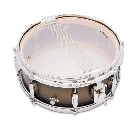 Slingerland Radio King Artist Snare Drum 14x5.5 Black & Gold Lacquer