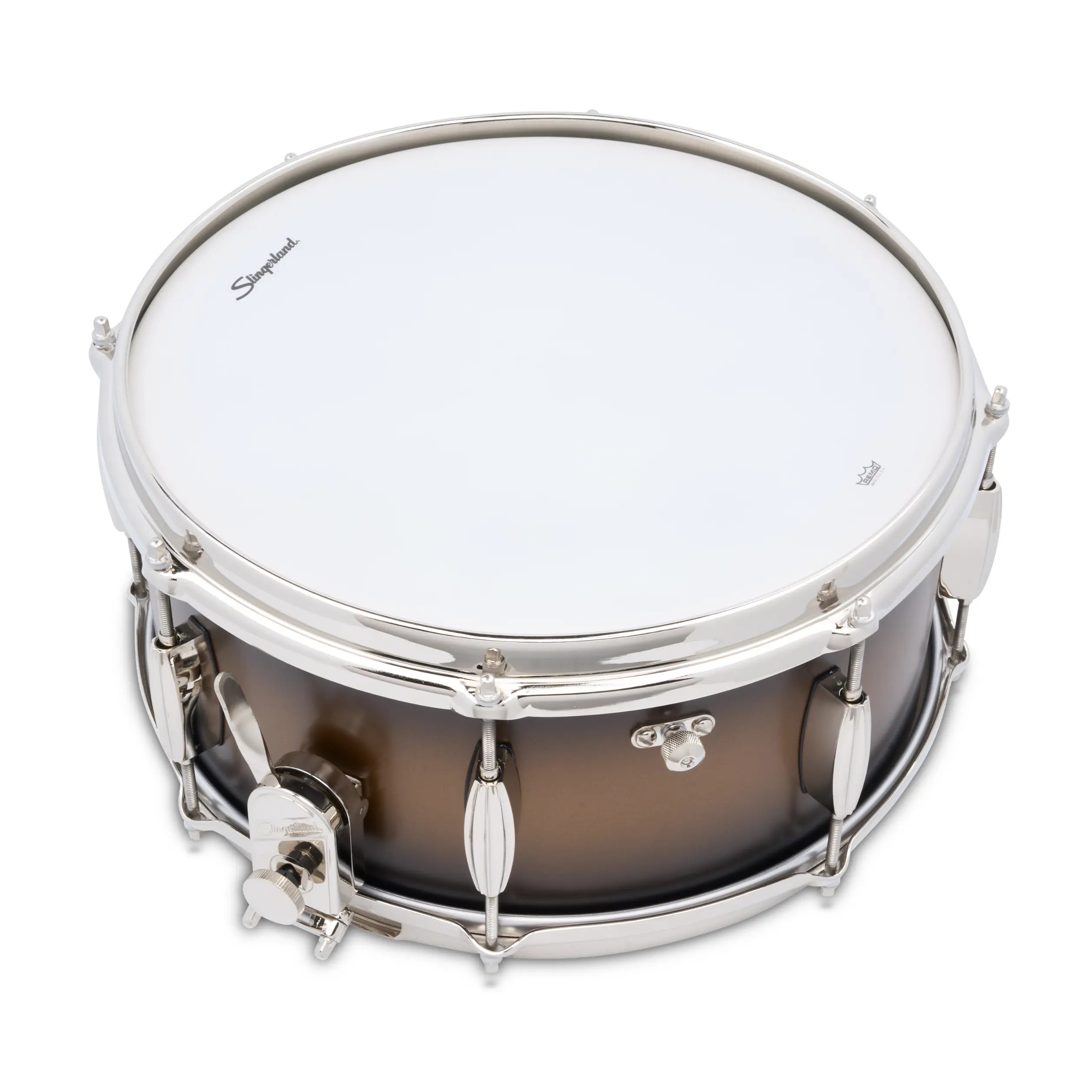 Slingerland Radio King Artist Snare Drum 14x6.5 Black & Gold Lacquer