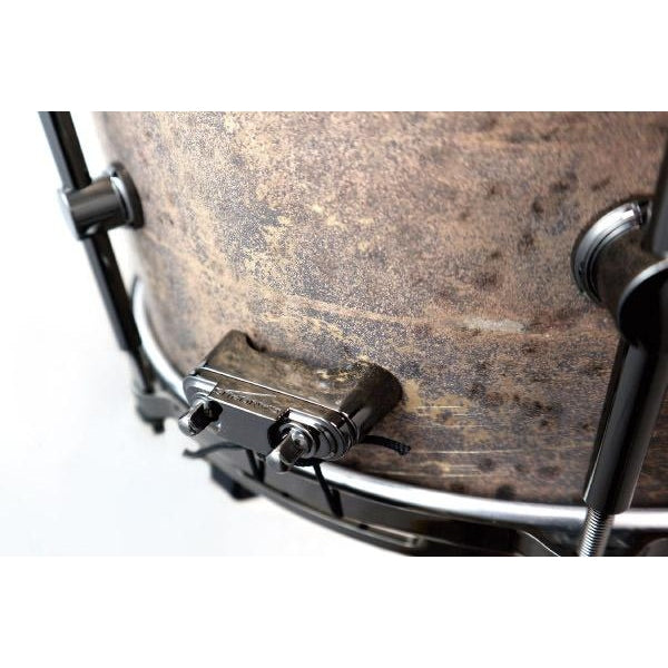 Canopus Patina Solid Brass Snare Drum 14x6.5 - Drum Center Of Portsmouth