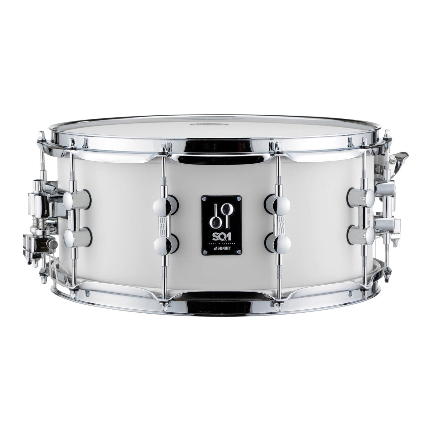 Sonor SQ1 Snare Drum 14x6.5 Satin Pure White - Drum Center Of Portsmouth