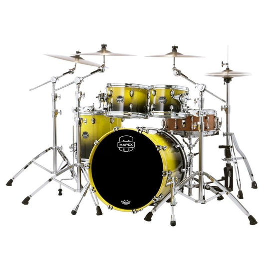 Mapex Saturn Fusion 4pc Drum Set w/o Snare Sulphur Fade - Drum Center Of Portsmouth