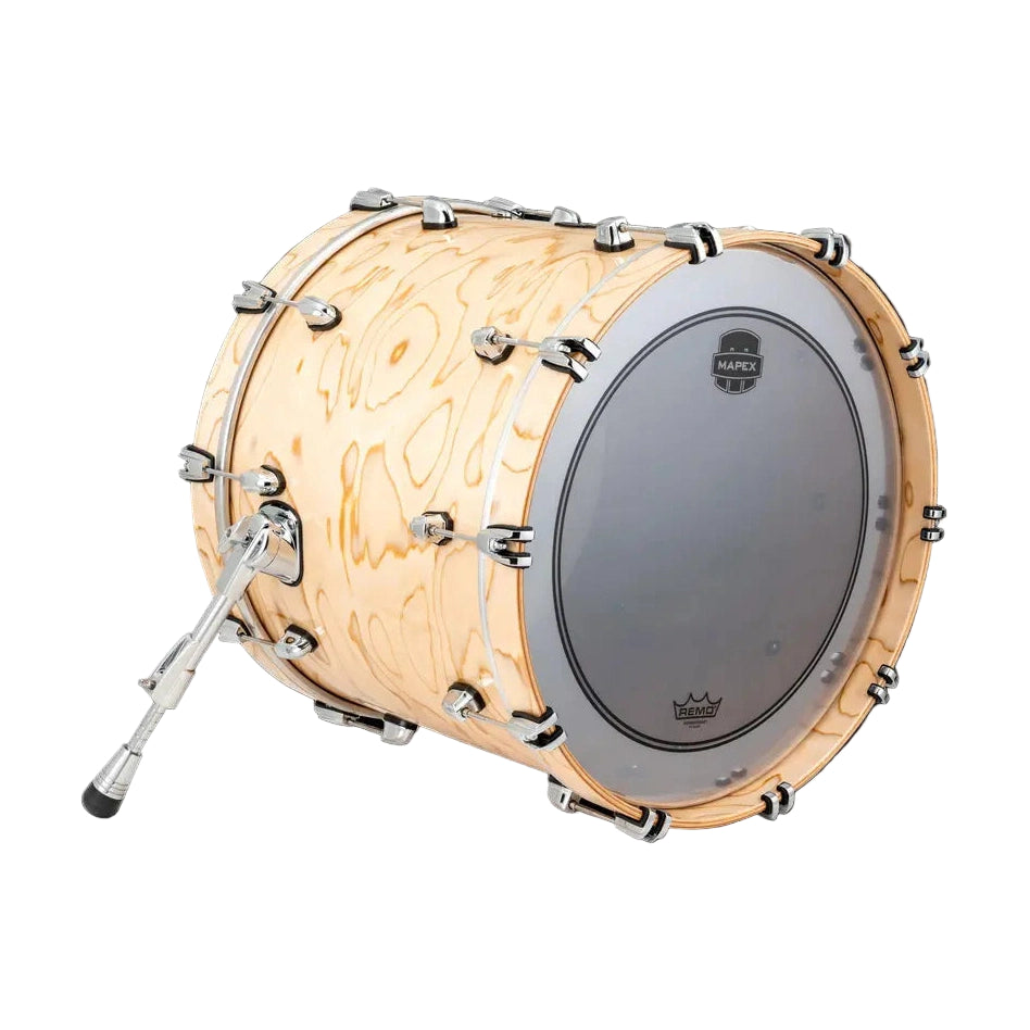 Mapex Saturn VI Bass Drum 18x14 Exotic Natural Burl - Drum Center Of Portsmouth