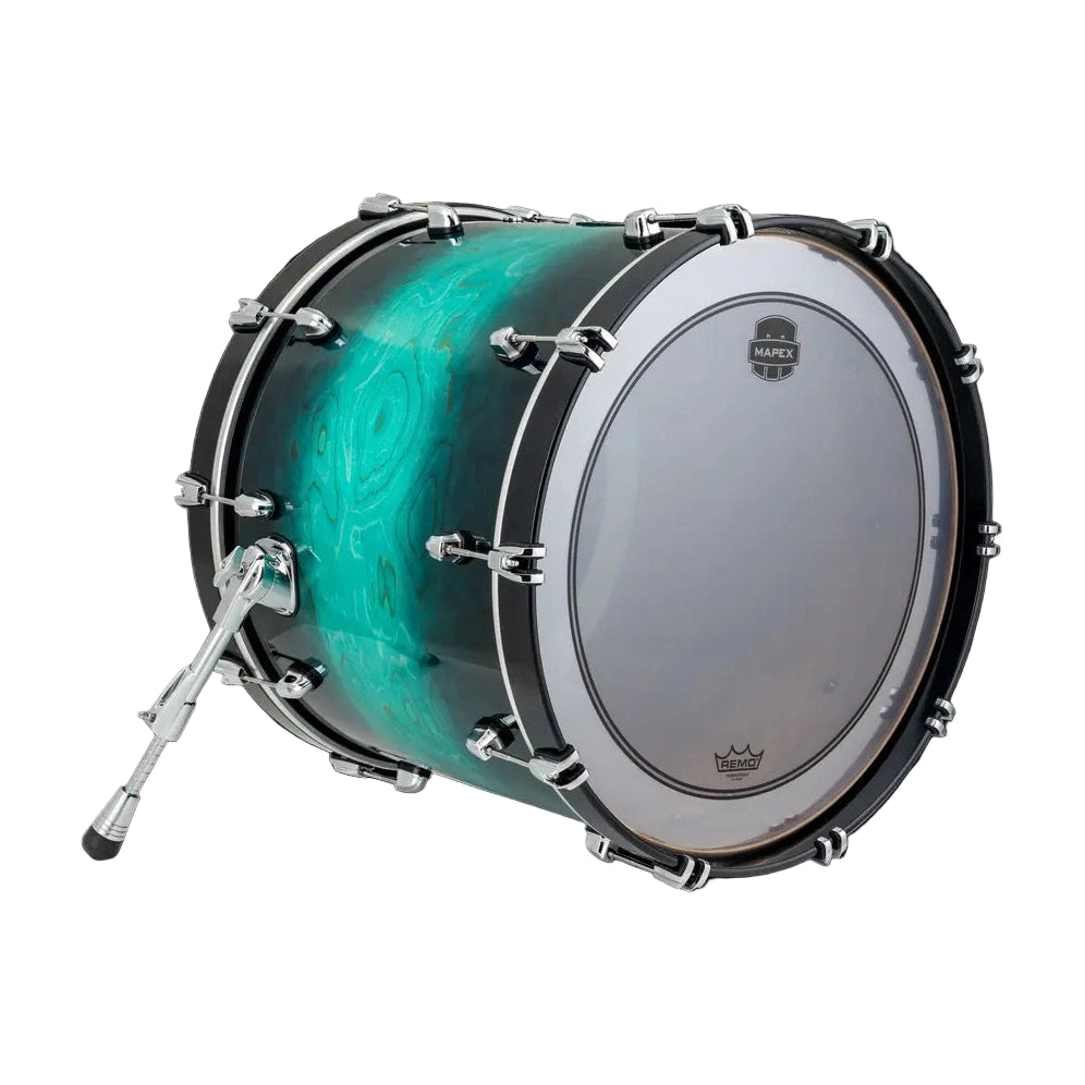 Mapex Saturn VI Bass Drum 24x14 Marine Teal Burst - Drum Center Of Portsmouth