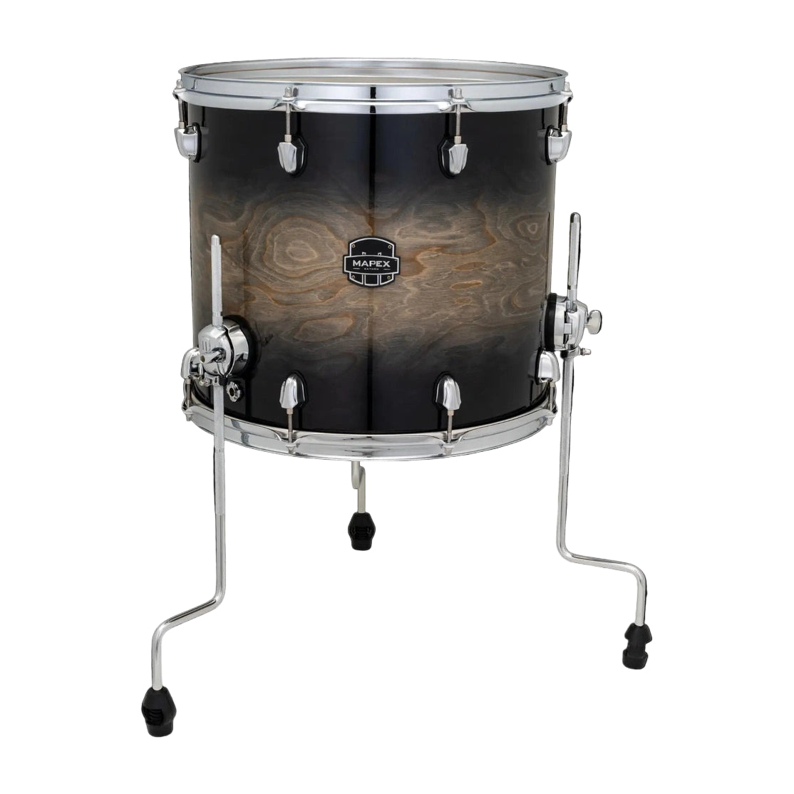 Mapex Saturn VI Floor Tom 16x14 Black Ink Burst - Drum Center Of Portsmouth