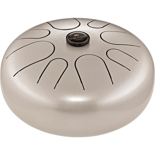 Meinl Sonic Energy Steel Tongue Drum G Minor Pearl Grey - Drum Center Of Portsmouth