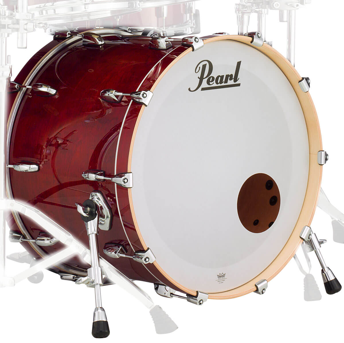 Pearl Session Studio Select 24x14 Bass Drum Antique Crimson Burst - Drum Center Of Portsmouth