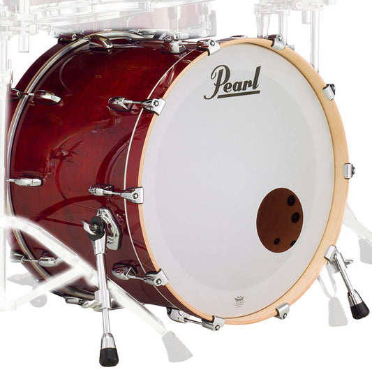 Pearl Session Studio Select 24x14 Bass Drum Antique Crimson Burst - Drum Center Of Portsmouth