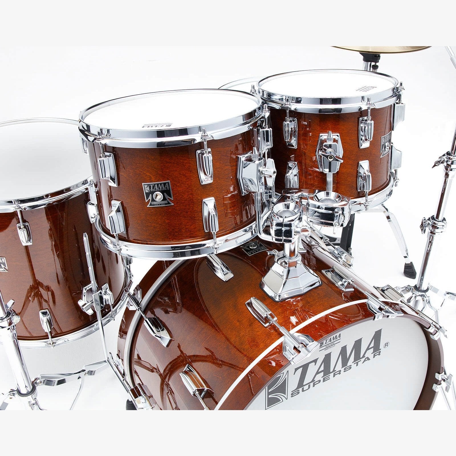 Tama 50th Anniversary Superstar Reissue 4pc Drum Set Super Mahogany B-Stock - Drum Center Of Portsmouth
