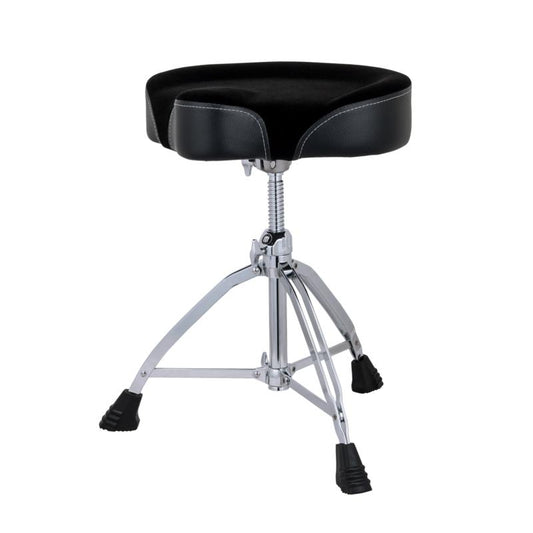 Mapex Throne Double Braced 3-Leg Black Cloth Saddle Top - Drum Center Of Portsmouth