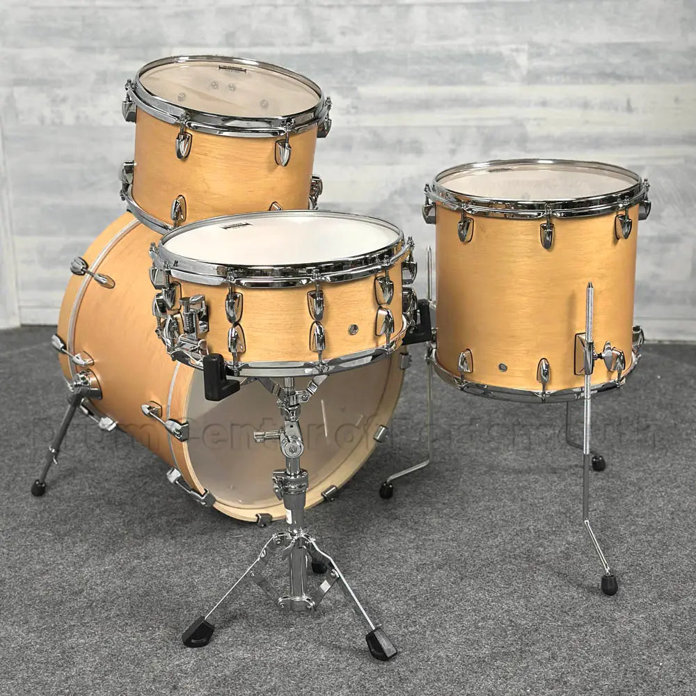 Yamaha Tour Custom Maple 4pc Drum Set 20/12/14/14 Butterscotch Satin - Drum Center Of Portsmouth