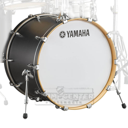 Yamaha Tour Custom Maple Bass Drum 22x16 Licorice Satin - Drum Center Of Portsmouth