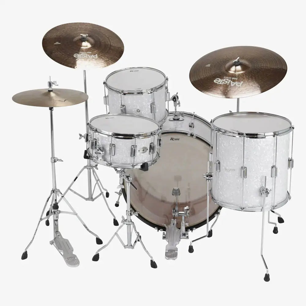 Rogers Tower 3pc Drum Set White Marine Pearl - Drum Center Of Portsmouth