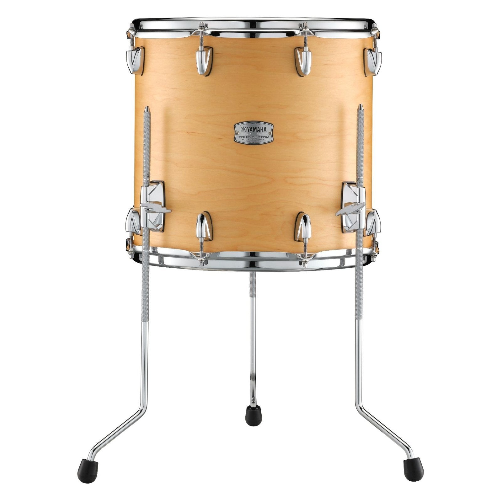 Yamaha Tour Custom Maple Floor Tom 16x15 Butterscotch Satin - Drum Center Of Portsmouth