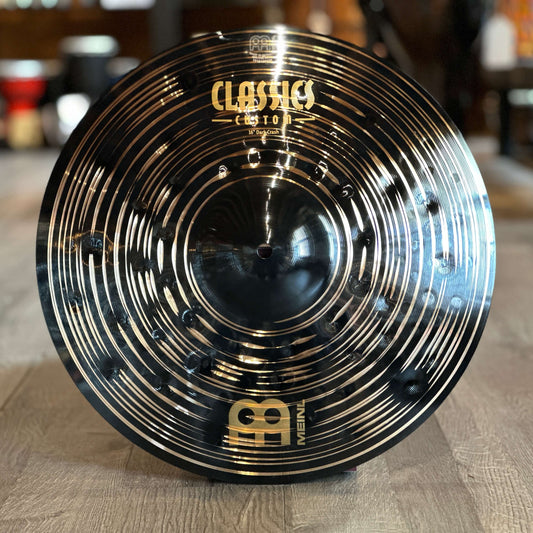 Used Meinl Classics Custom Dark Crash Cymbal 16" - Excellent - Drum Center Of Portsmouth