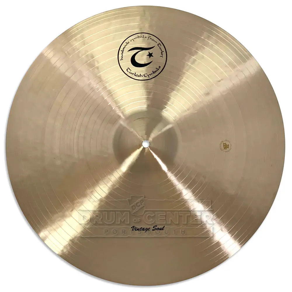 Turkish Vintage Soul Ride Cymbal 20" 1 grams - Drum Center Of Portsmouth