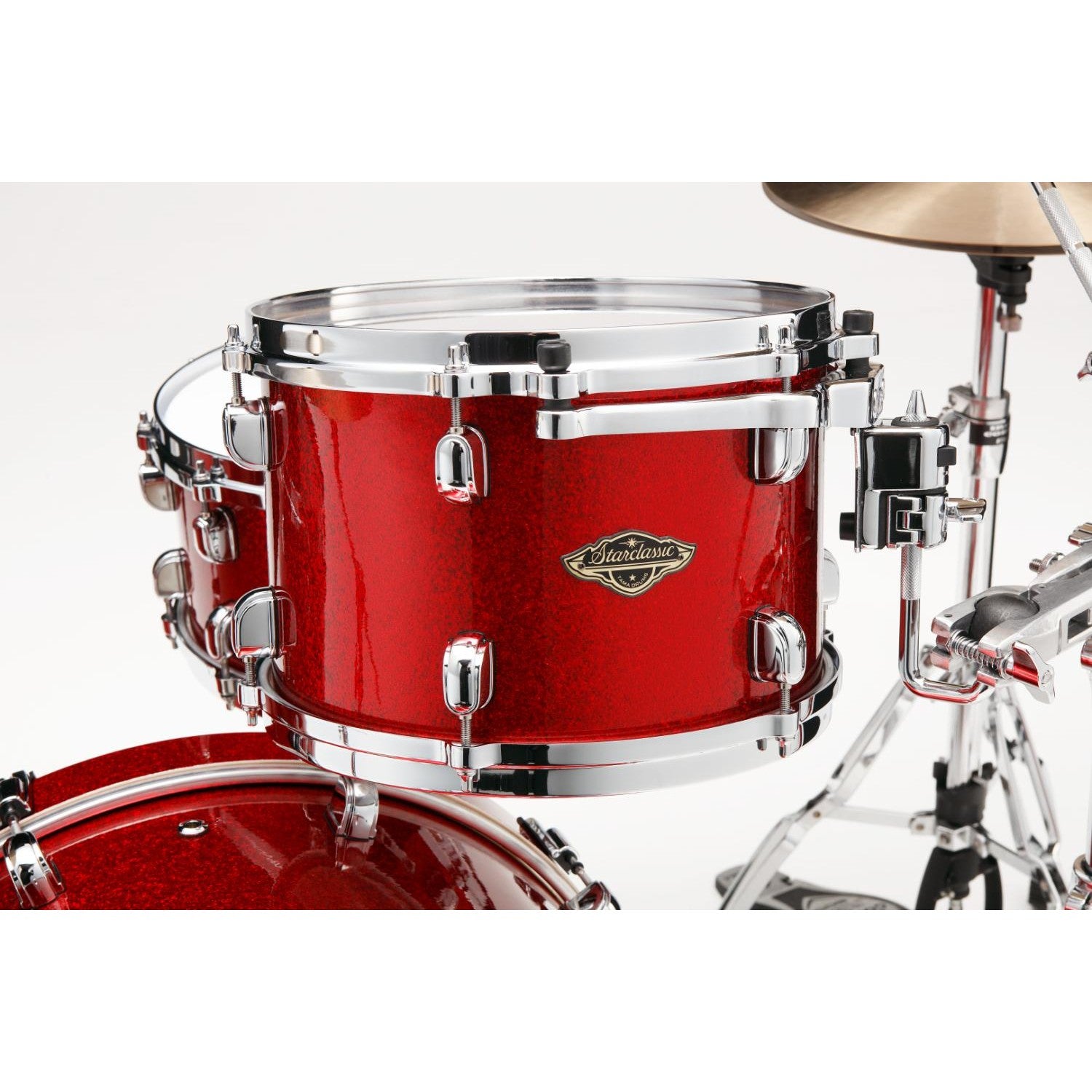 Tama Starclassic Walnut/Birch 3pc Drum Set Garnet Red Sparkle - Drum Center Of Portsmouth