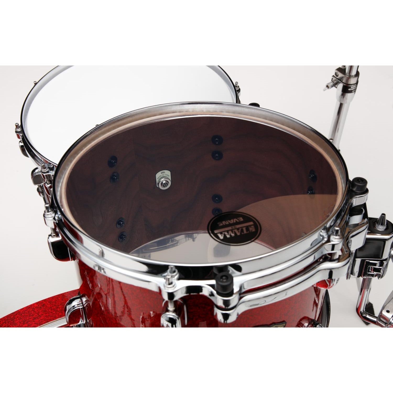 Tama Starclassic Walnut/Birch 3pc Drum Set Garnet Red Sparkle - Drum Center Of Portsmouth