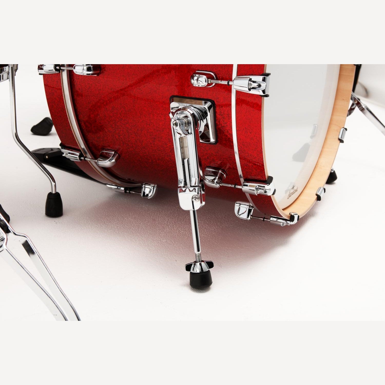 Tama Starclassic Walnut/Birch 3pc Drum Set Garnet Red Sparkle - Drum Center Of Portsmouth