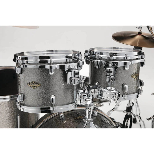 Tama Starclassic Walnut/Birch 4pc Drum Set Smoked Silver Sparkle - Drum Center Of Portsmouth