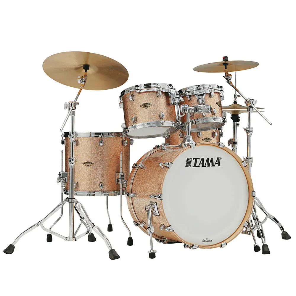 Tama Starclassic Walnut/Birch 4pc Drum Set Vintage Champagne Sparkle - Drum Center Of Portsmouth