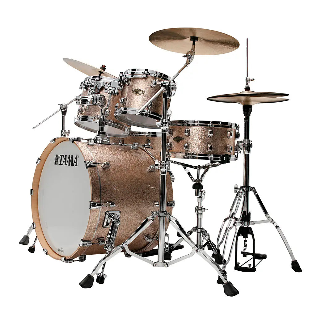 Tama Starclassic Walnut/Birch 4pc Drum Set Vintage Champagne Sparkle - Drum Center Of Portsmouth