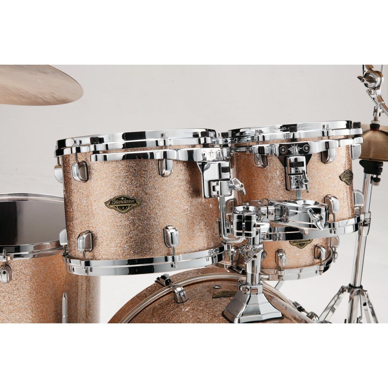 Tama Starclassic Walnut/Birch 5pc Drum Set Vintage Champagne Sparkle - Drum Center Of Portsmouth