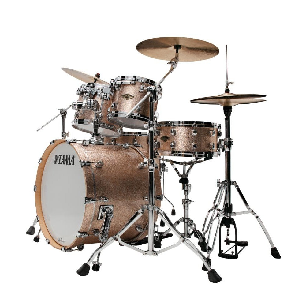 Tama Starclassic Walnut/Birch 5pc Drum Set Vintage Champagne Sparkle - Drum Center Of Portsmouth