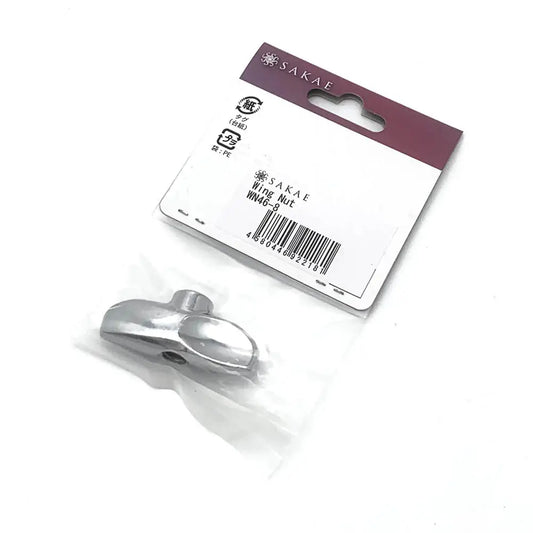 Sakae Wing Nut M8, Large, Chrome - Drum Center Of Portsmouth