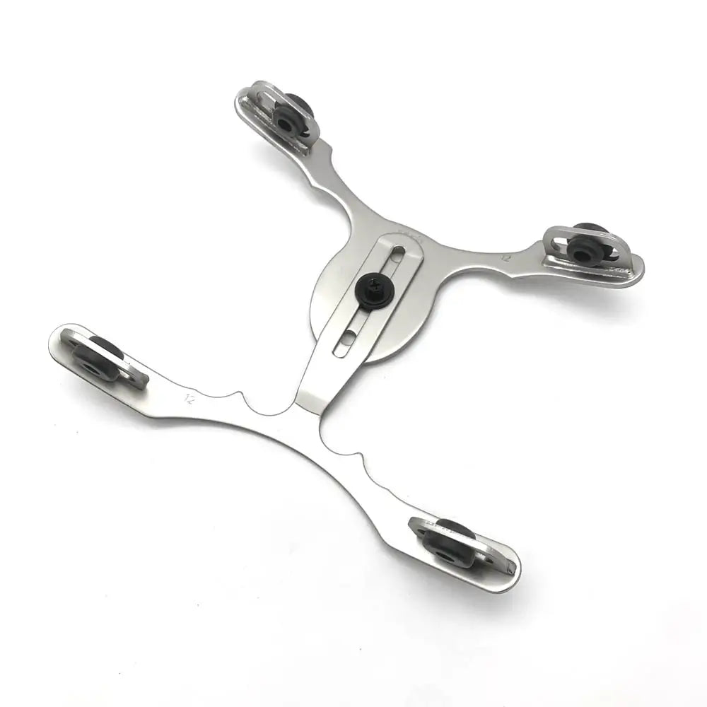 Crush X-Mount Tom Suspension Mount 12x8, Satin Chrome (w/o Bracket) - Drum Center Of Portsmouth