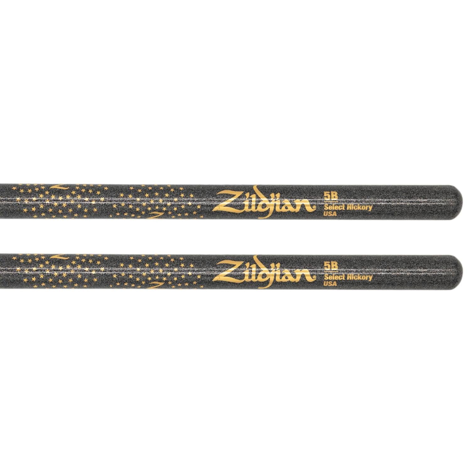 Zildjian Z Custom Limited Edition Drum Sticks 5B Black Chroma, Nylon Tip - Drum Center Of Portsmouth