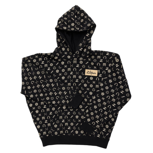 Zildjian Limited Edition Icon Youth Hoodie Black Small - Drum Center Of Portsmouth