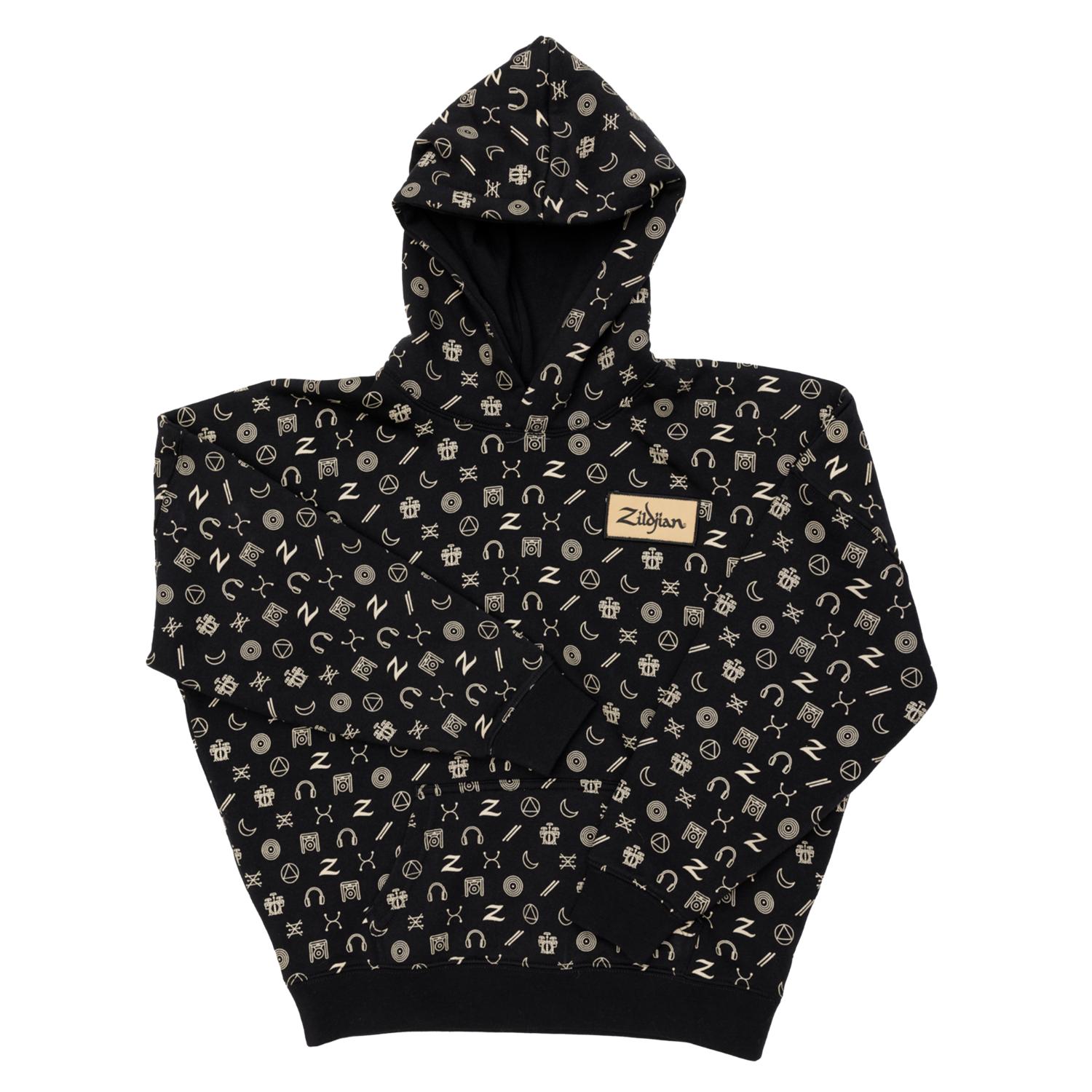Zildjian Limited Edition Icon Youth Hoodie Black Large - Drum Center Of Portsmouth