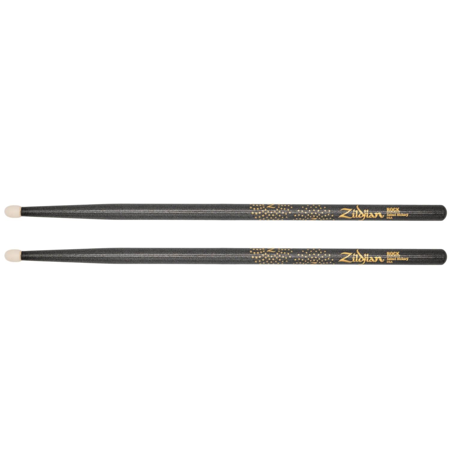 Zildjian Z Custom Limited Edition Drum Sticks ROCK Black Chroma, Nylon Tip - Drum Center Of Portsmouth