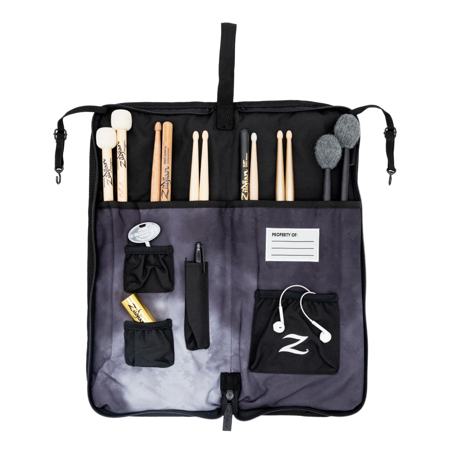 Zildjian Student Backpack Stick Bag Black Rain Cloud - Drum Center Of Portsmouth
