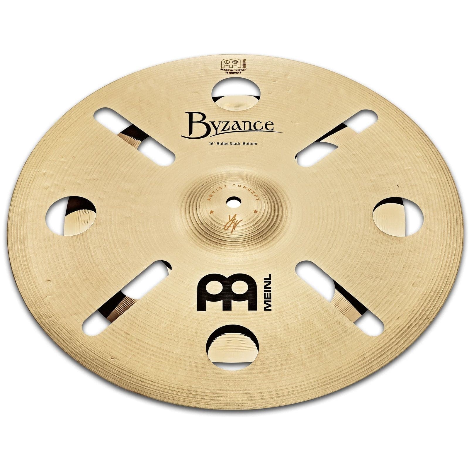 Meinl Byzance/Classics Custom Luke Holland Bullet Cymbal Stack