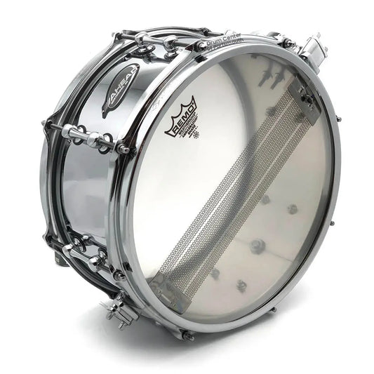 Ahead Black Chrome On Brass Snare Drum 13x6 - Drum Center Of Portsmouth