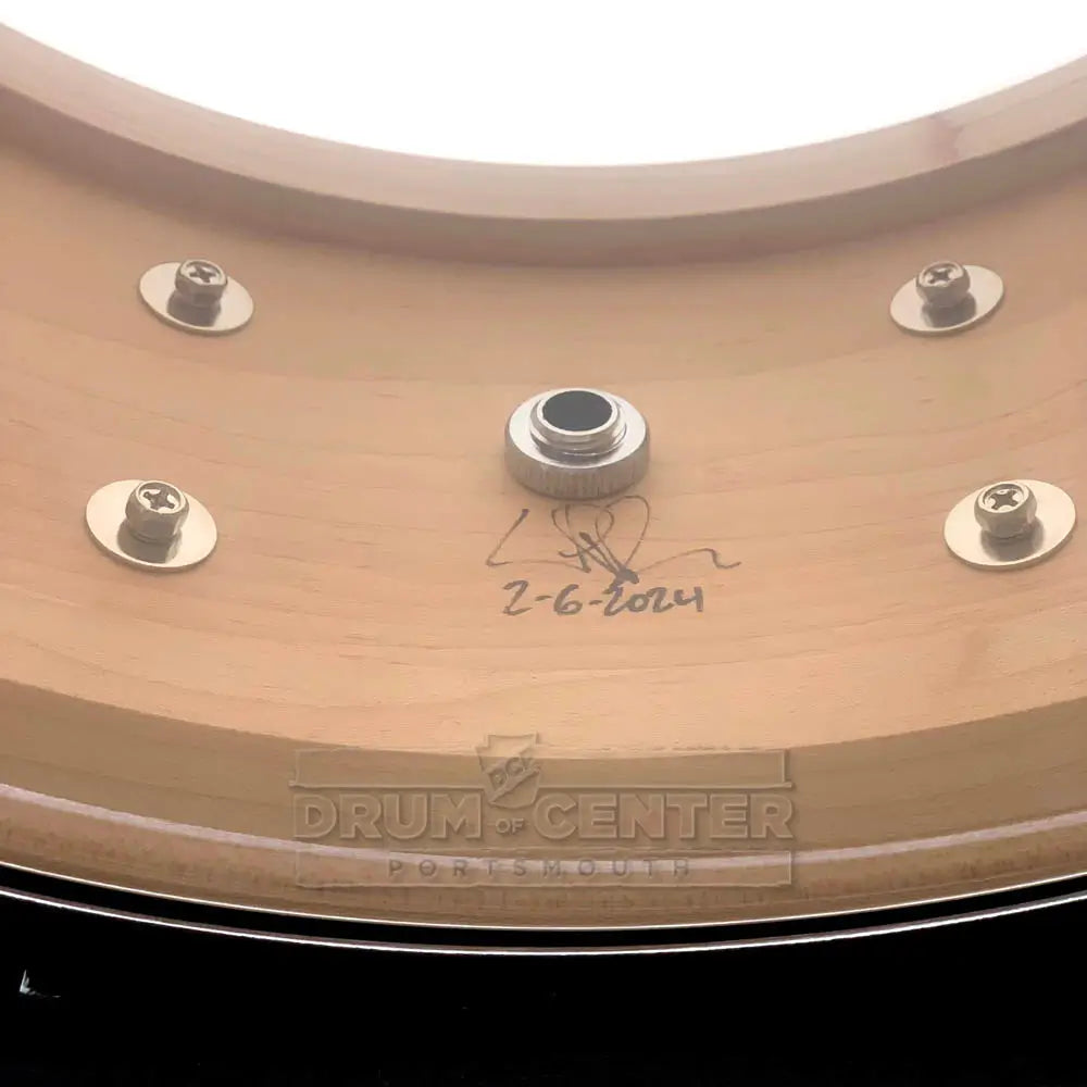 Ahead Steam Bent 1-ply Maple Snare Drum 14x6 Custom Porcaro Blue Finish - Drum Center Of Portsmouth