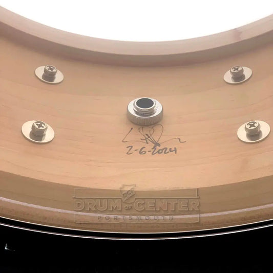 Ahead Steam Bent 1-ply Maple Snare Drum 14x6 Custom Porcaro Blue Finish - Drum Center Of Portsmouth