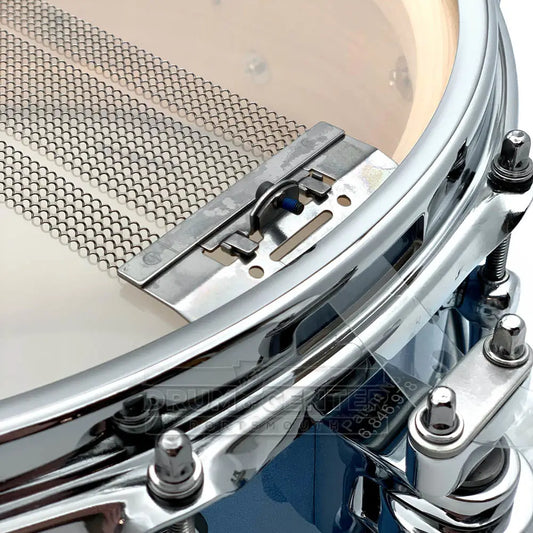 Ahead Steam Bent 1-ply Maple Snare Drum 14x6 Custom Porcaro Blue Finish - Drum Center Of Portsmouth