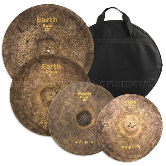 Avenir Earth Cymbal Set 14/16/18/20 - Drum Center of Portsmouth