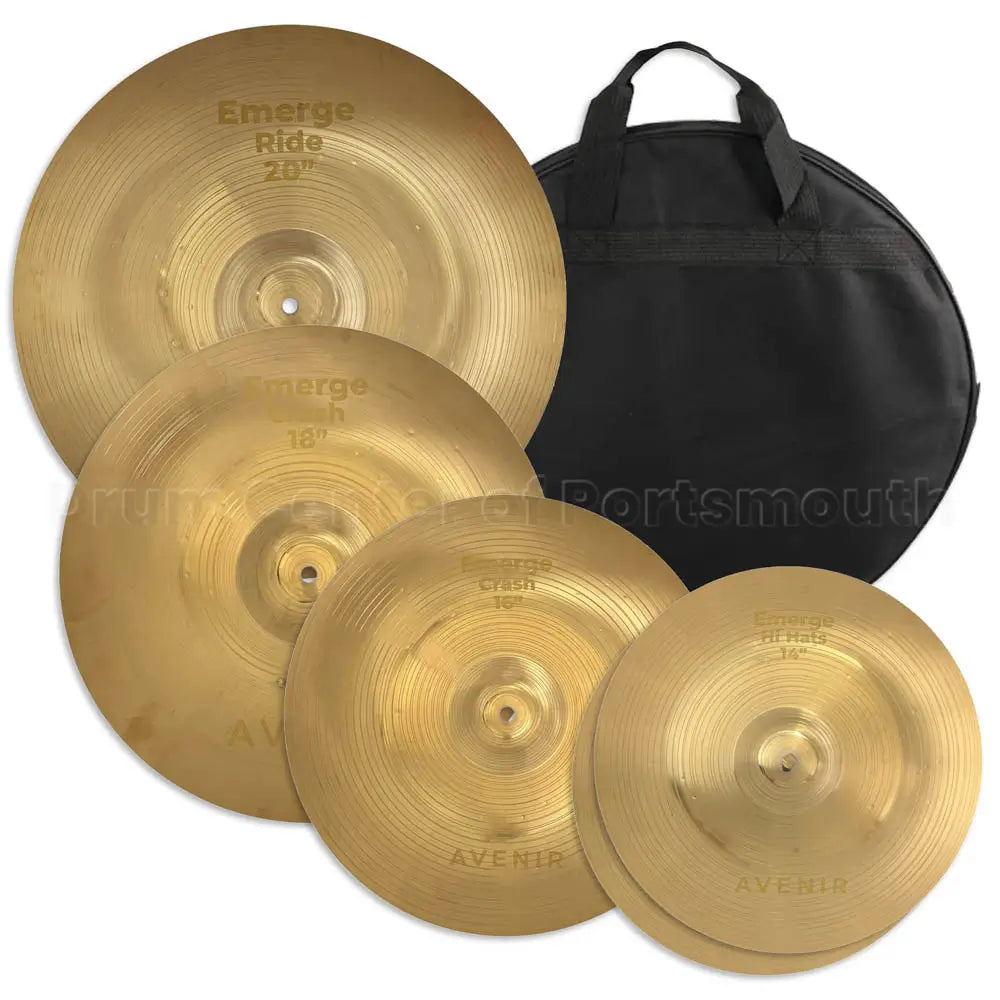 Avenir Emerge Cymbal Set 14/16/18/20 - Drum Center of Portsmouth