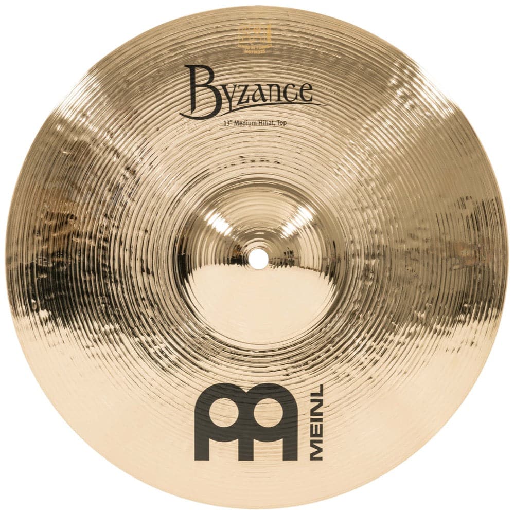 Meinl Byzance Medium Hi Hat Cymbals Brilliant 13