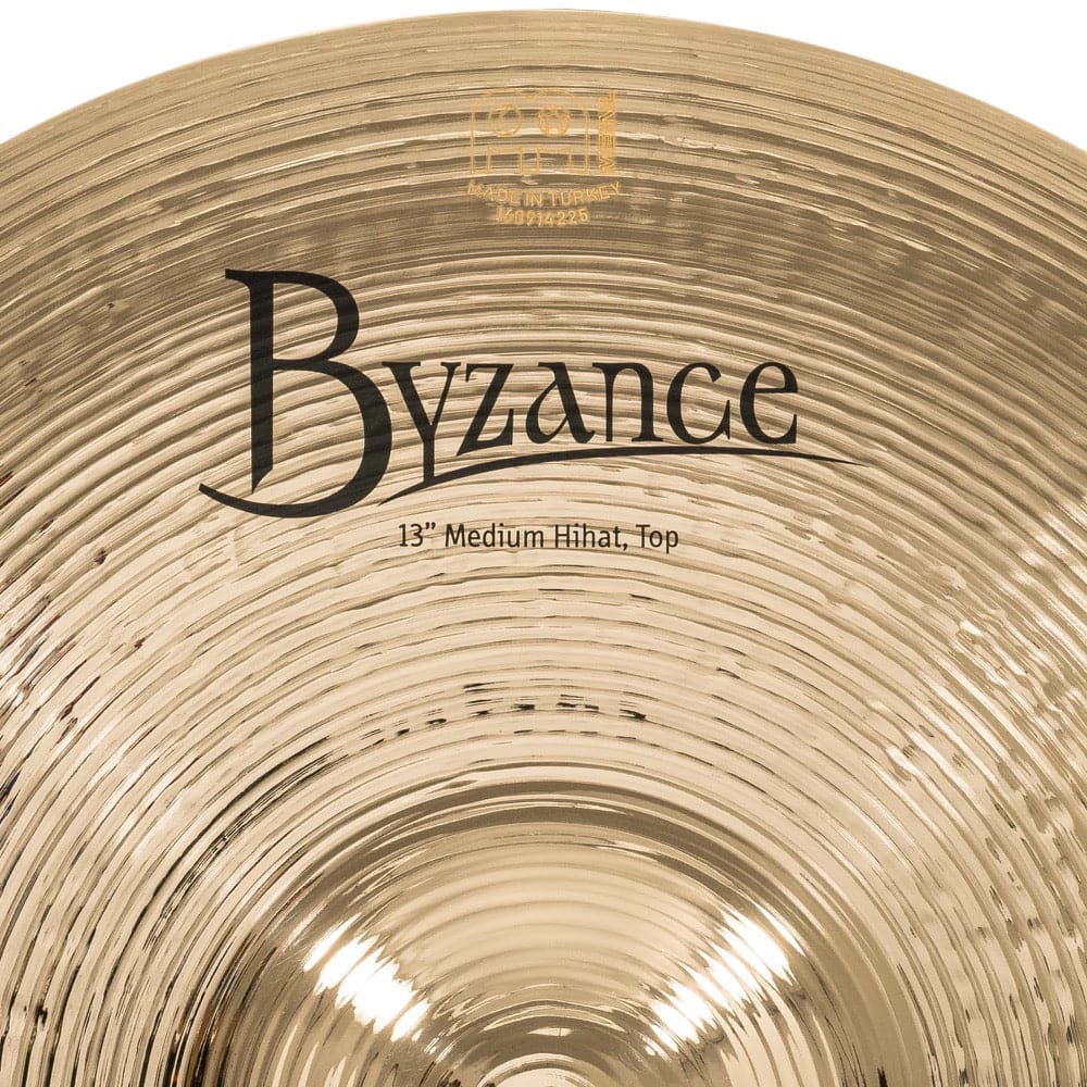 Meinl Byzance Medium Hi Hat Cymbals Brilliant 13