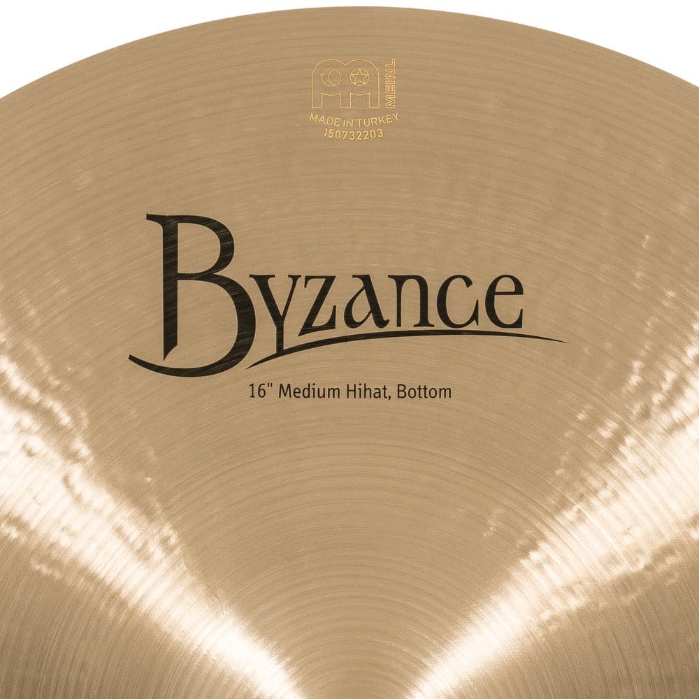 Meinl Byzance Traditional Medium Hi Hat Cymbals 16
