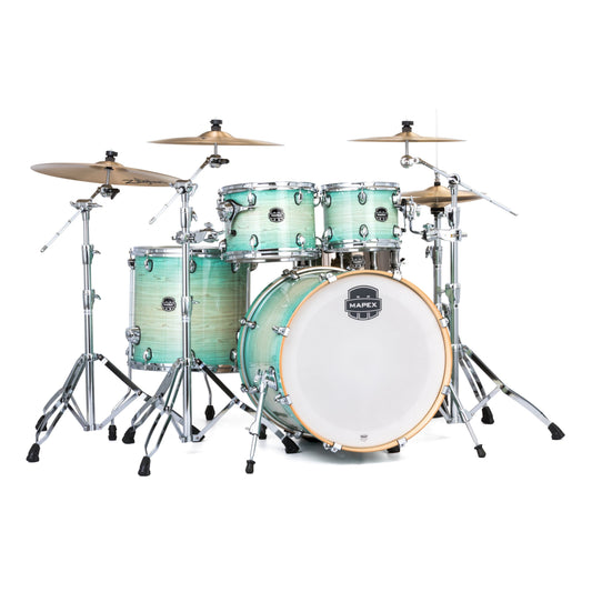 Mapex Armory Series 5pc Rock Drum Set - Ultramarine Finish