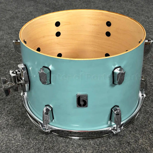 British Drum Company Enigma 3pc Club Drum Set Satin Teal